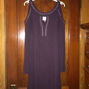 Cold shoulder dress